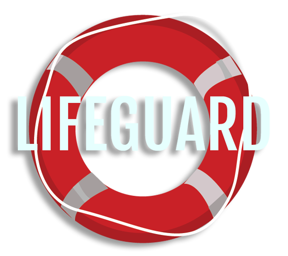 lifegaurd logo with cpr written in the center;