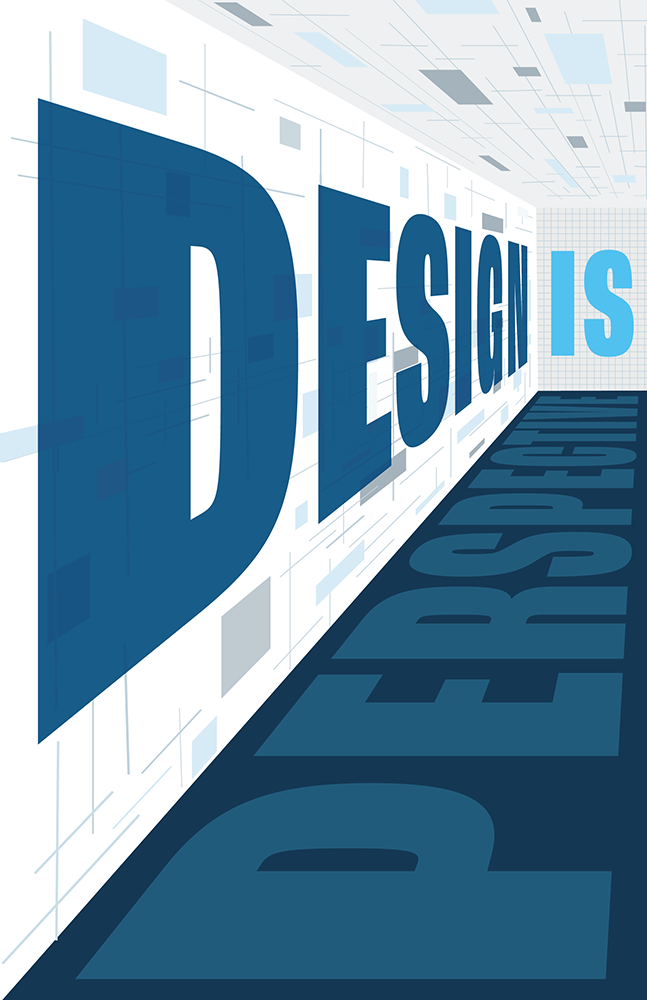 Design is perspective poster